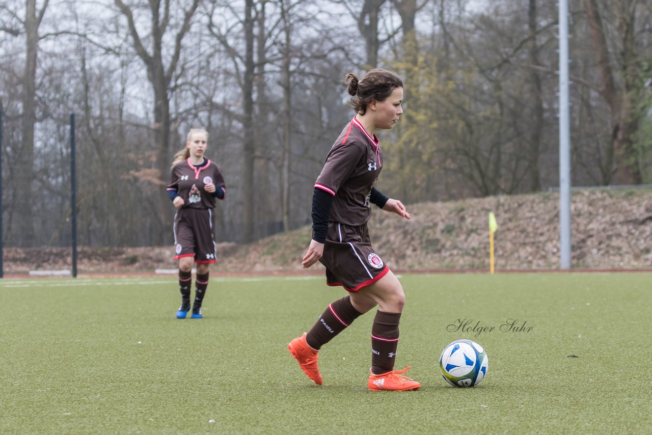 Bild 52 - B-Juniorinnen Walddoerfer - St.Pauli : Ergebnis: 4:1